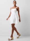 French Connection Freya Organza Mini Dress, Summer White