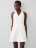 French Connection Whisper Mini Blazer Dress, Summer White, Summer White