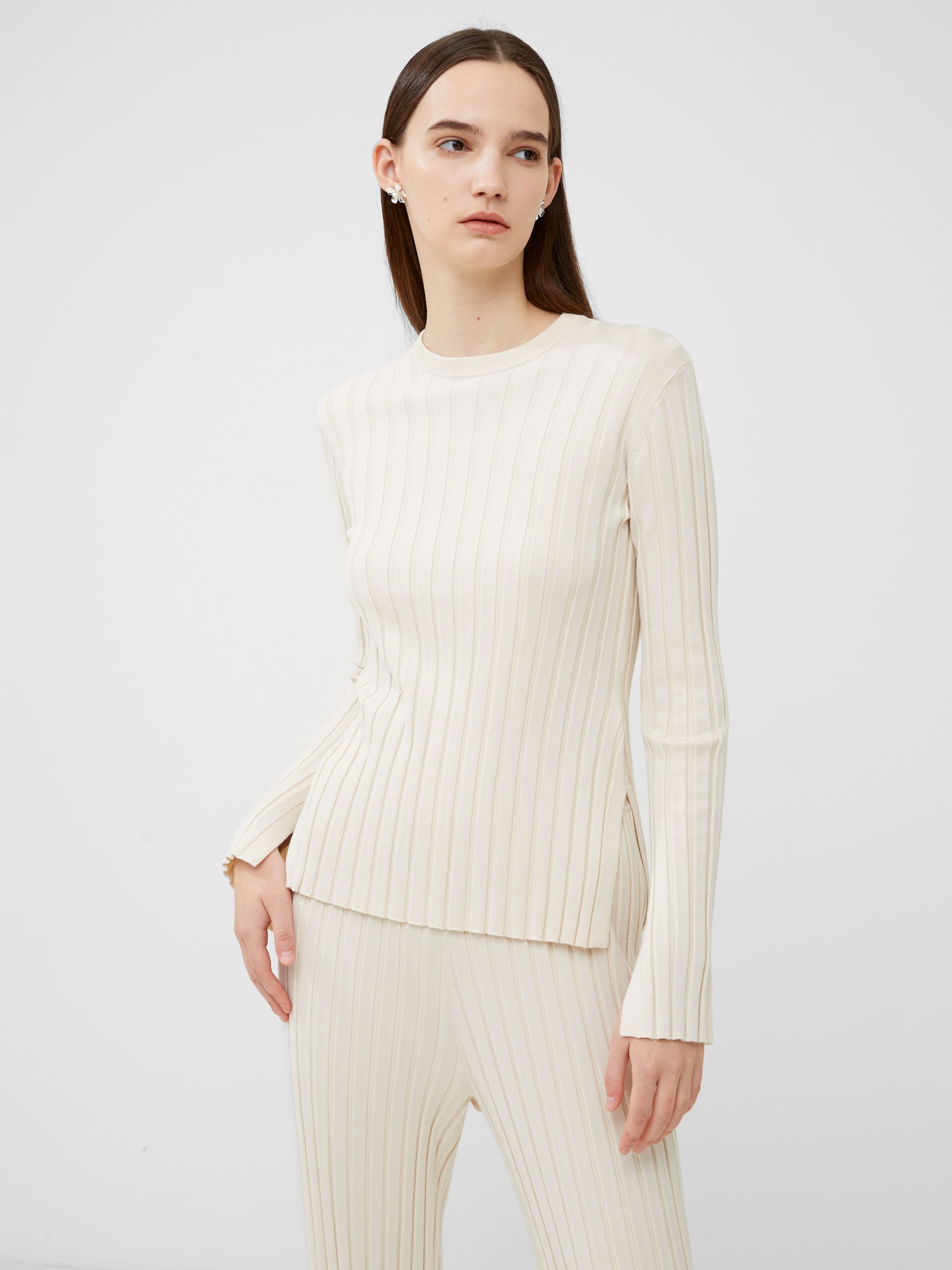 Buy French Connection Minar Pleated Jumper Online at johnlewis.com
