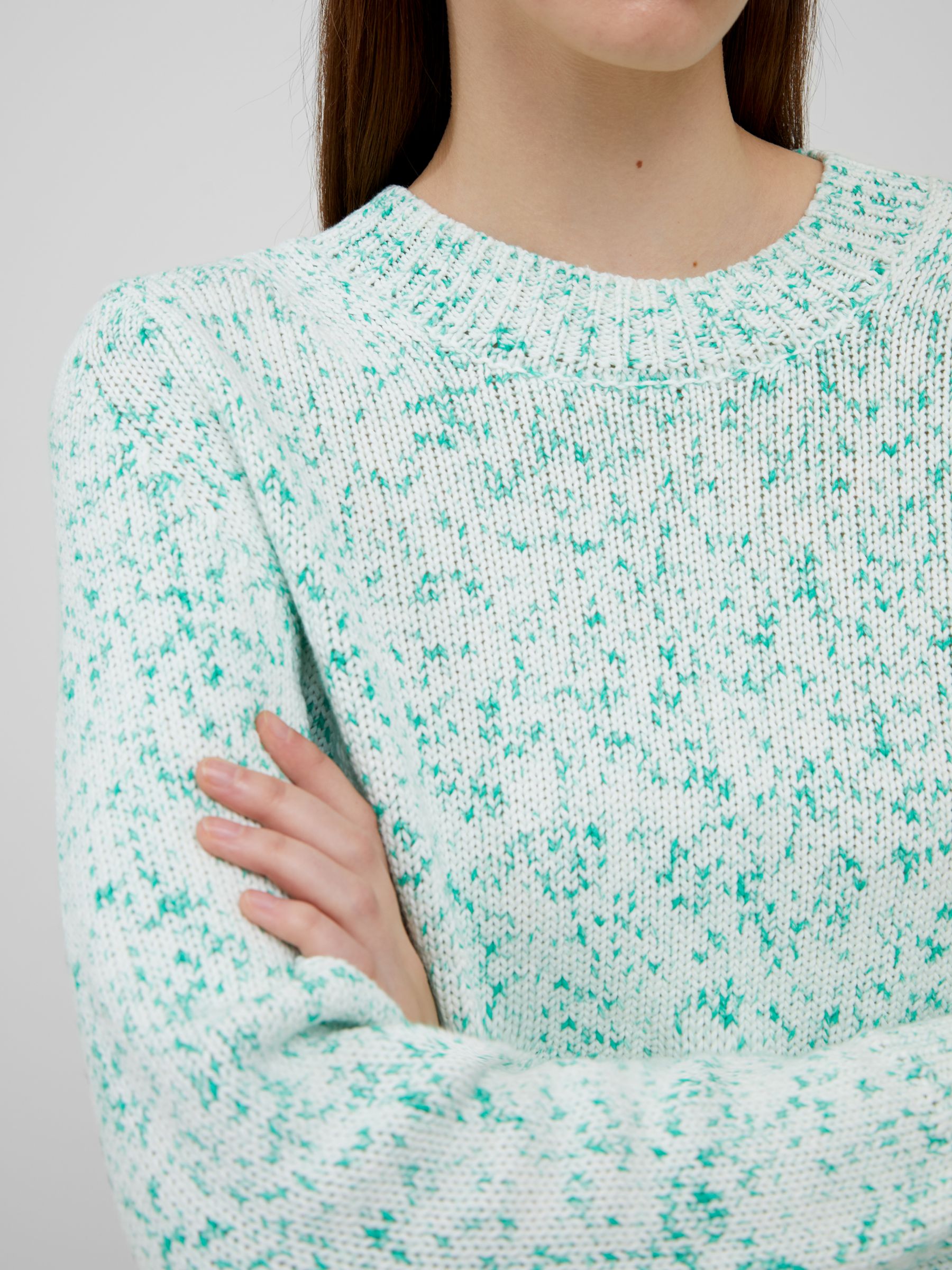 French Connection Nevanna Scallop Hem Jumper, Jelly Bean, M