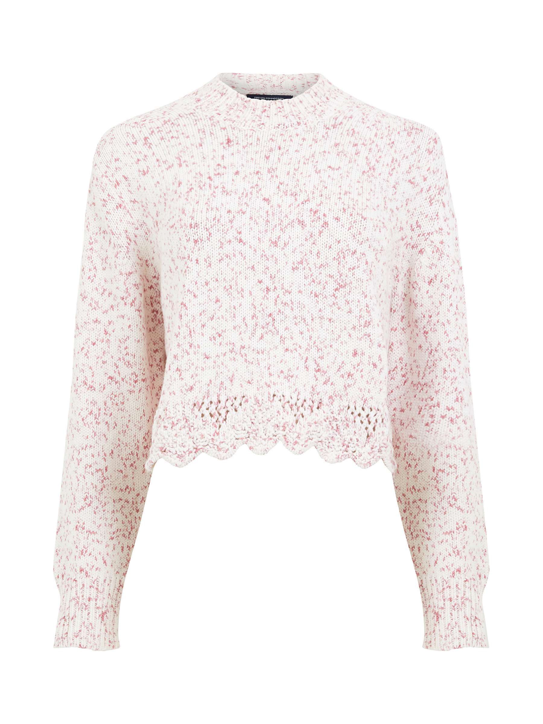 Buy French Connection Nevanna Scallop Hem Jumper Online at johnlewis.com