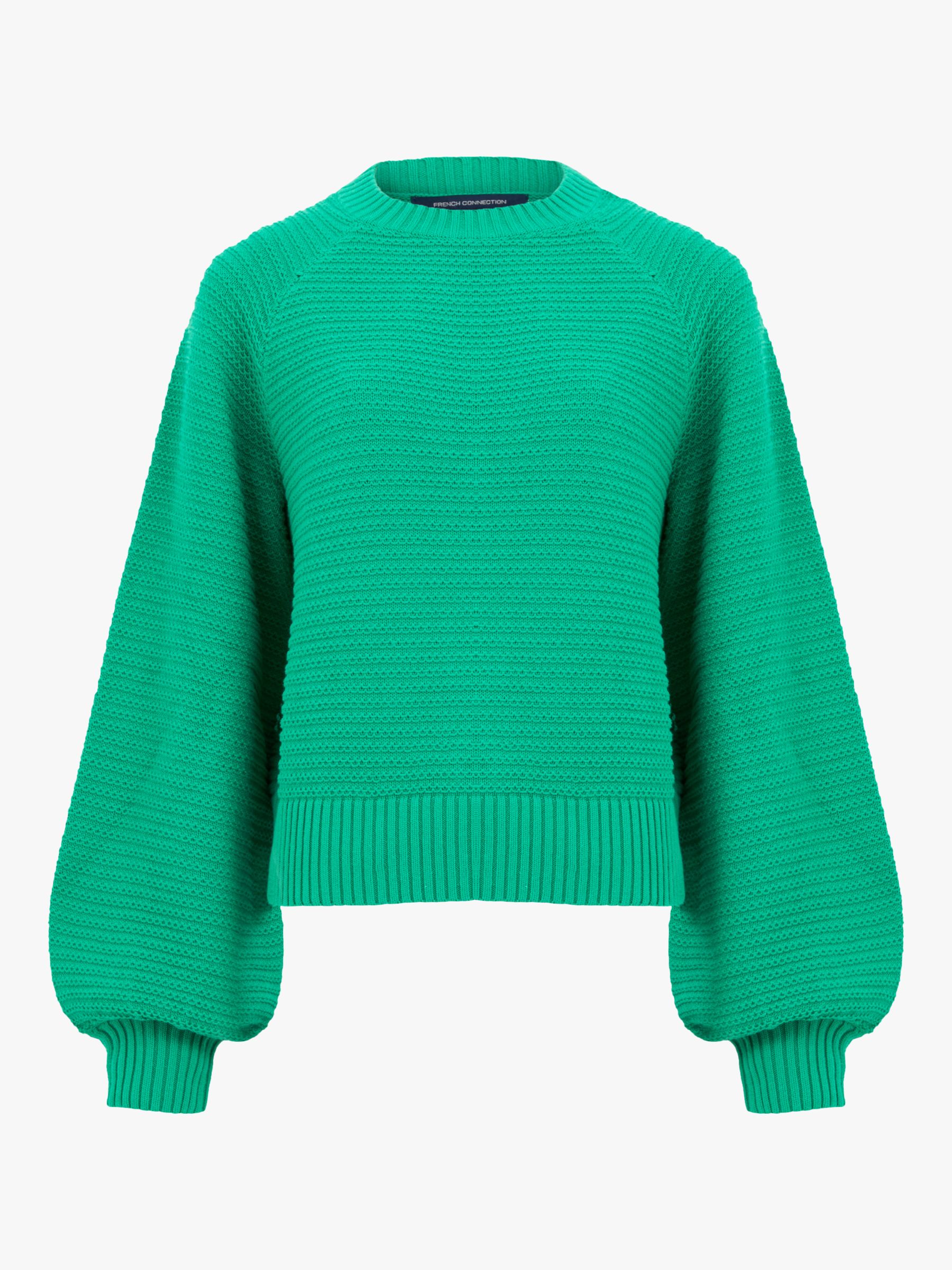 French Connection Lily Mozart Cotton Jumper, Jelly Bean, XS