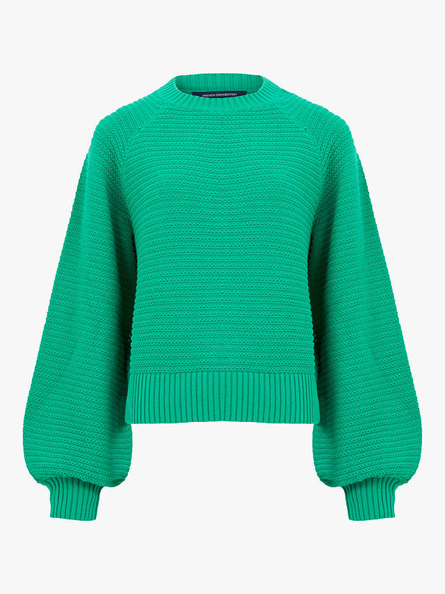 French Connection Lily Mozart Cotton Jumper, Jelly Bean          