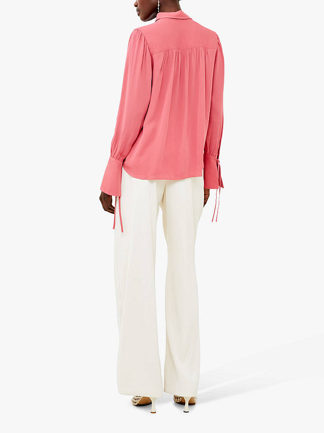 French Connection Cecile Crepe Shirt, Rose Kiss           