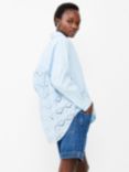 French Connection Appelona Broderie Anglaise Back Shirt