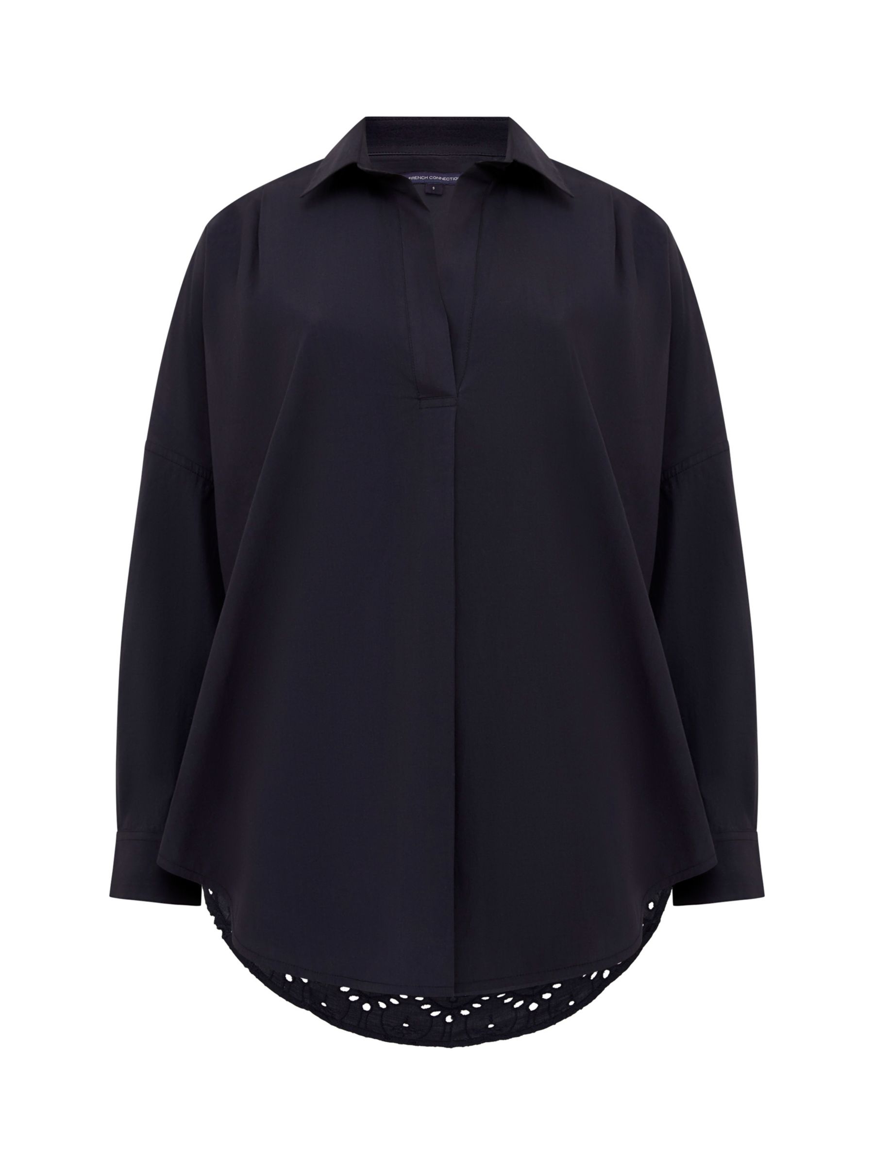 Buy French Connection Appelona Broderie Anglaise Back Shirt Online at johnlewis.com