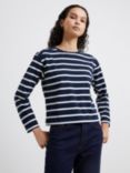 French Connection Rallie Long Sleeve Stripe T-Shirt