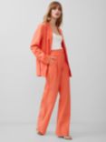 French Connection Alania City Trousers, Coral