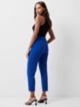 French Connection Echo Tapered Cropped Trousers, Cobalt Blue, Cobalt Blue