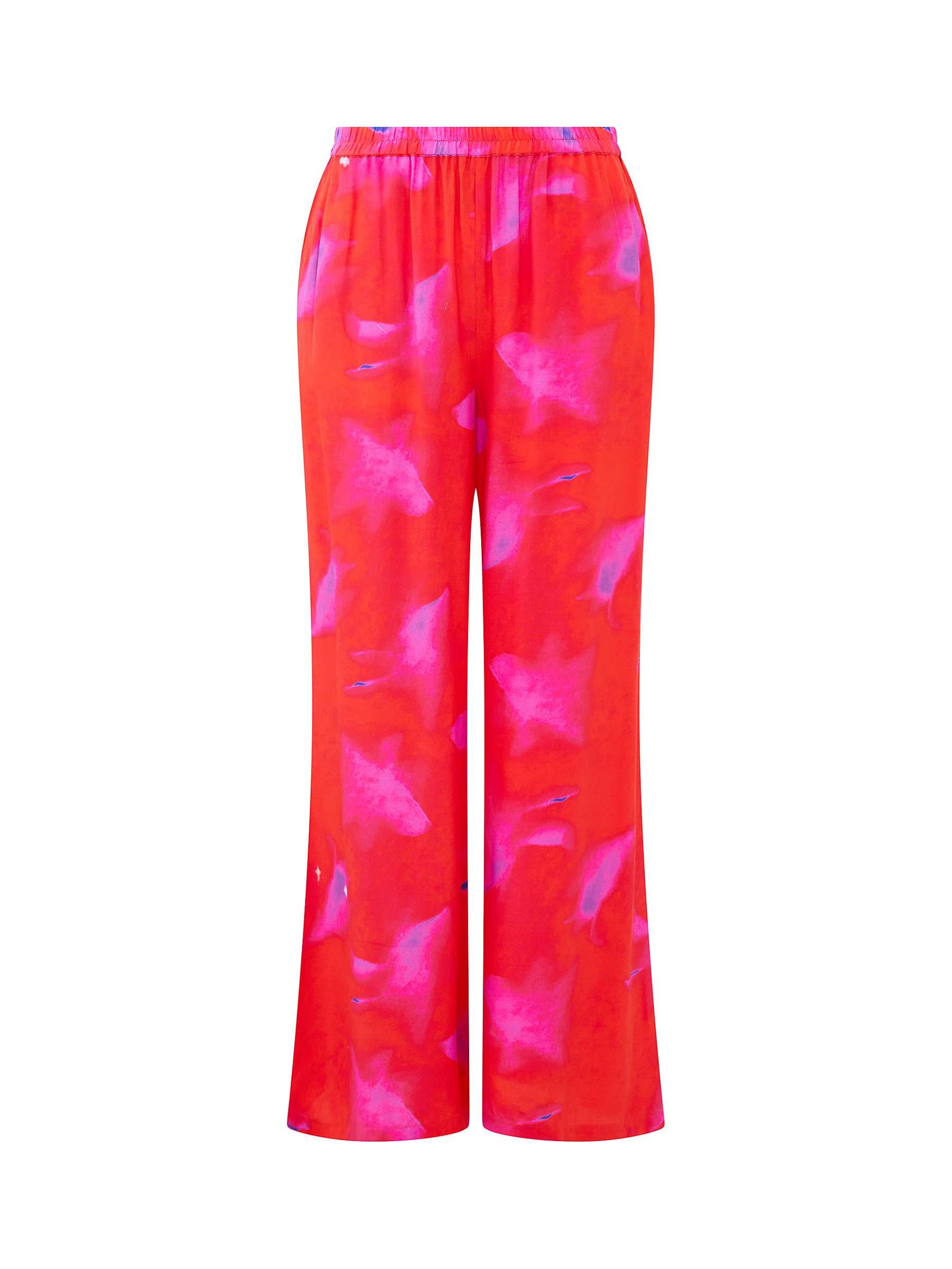 Buy French Connection Christy Delphine Trousers, Raspberry Sor/Aurora Online at johnlewis.com