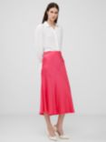 French Connection Ennis Satin Slip Midi Skirt