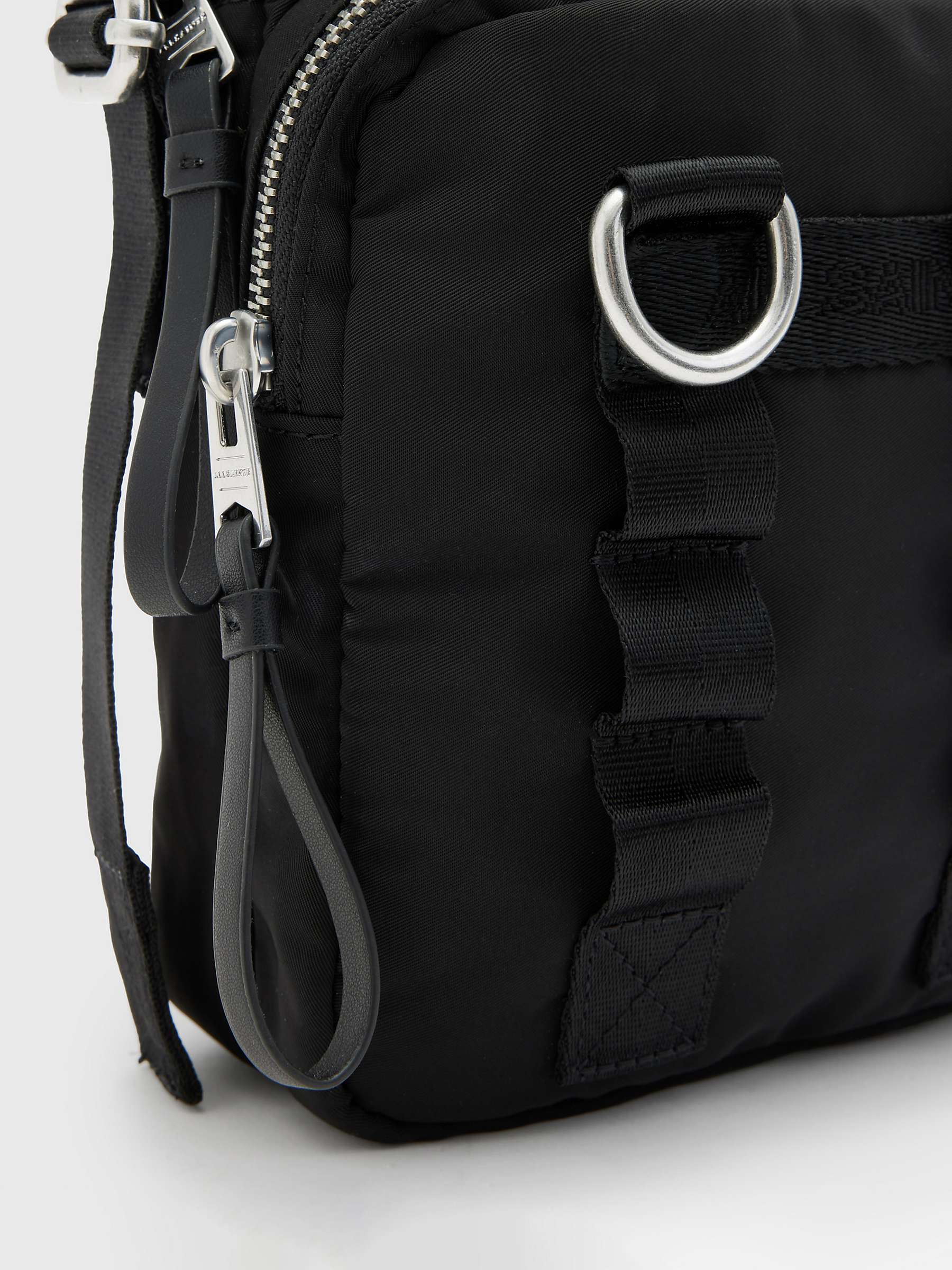 Buy AllSaints Steppe Crossbody Bag, Black Online at johnlewis.com