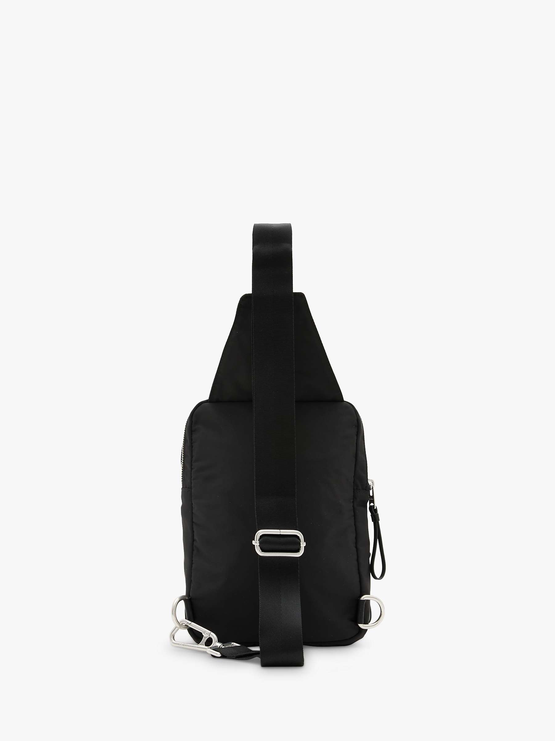 Buy AllSaints Steppe Sling Bag, Black Online at johnlewis.com