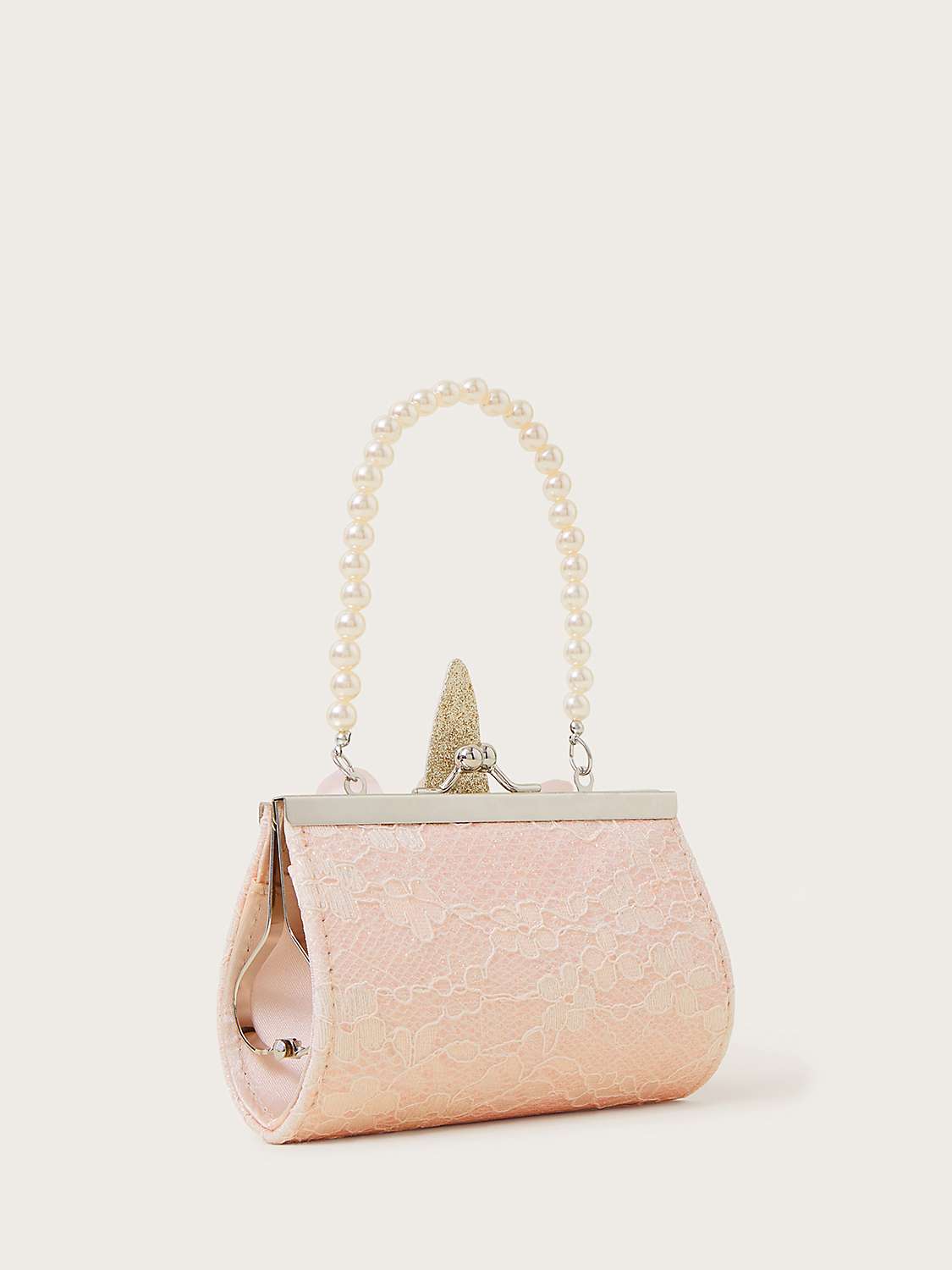Buy Monsoon Kids' Flower Unicorn Mini Bag, Pink Online at johnlewis.com