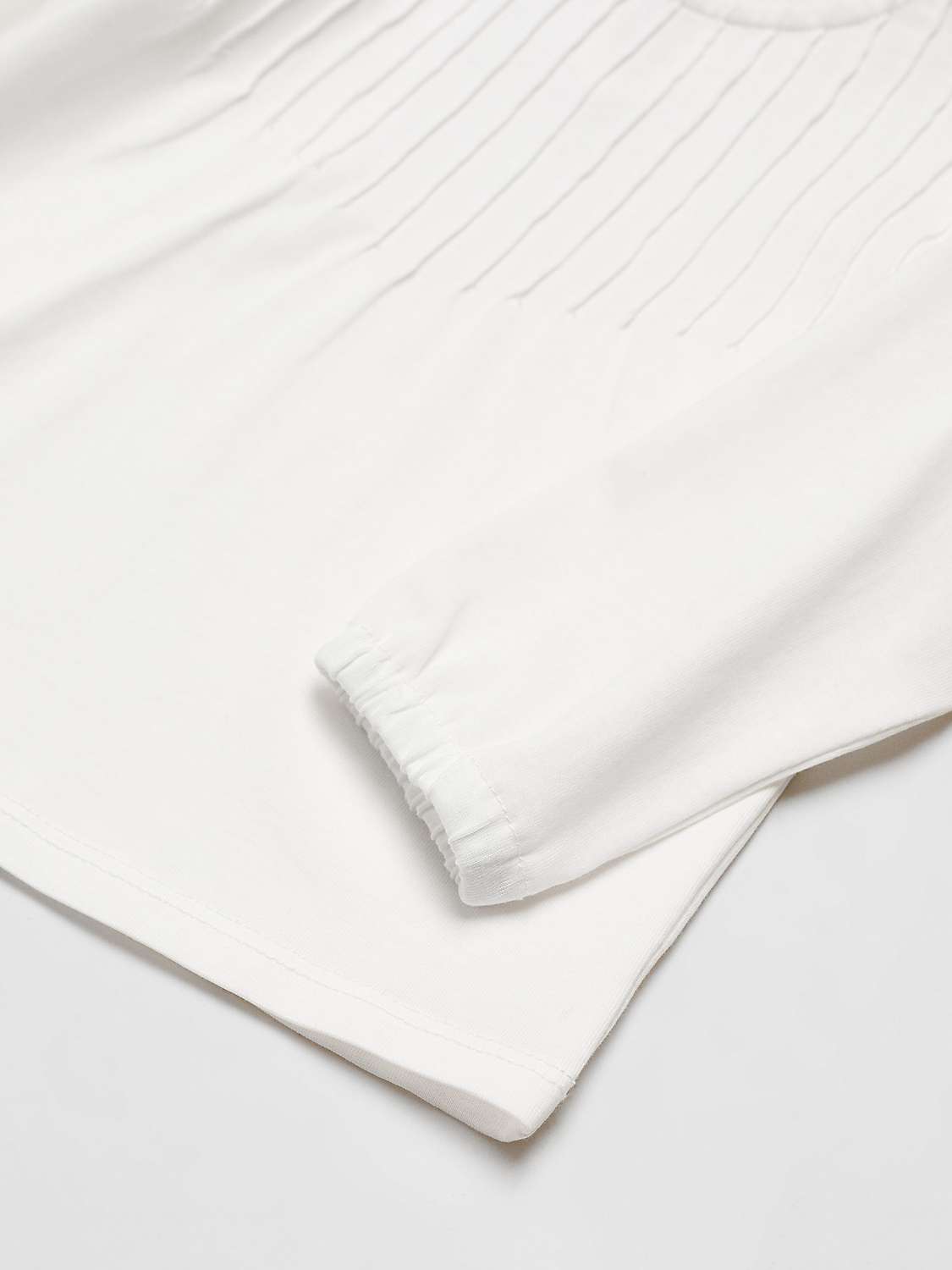 Buy Mango Baby Adela Ruffle Sleeve Detail T-Shirt Online at johnlewis.com