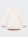 Mango Baby Sweet Sweatshirt, Light Pink