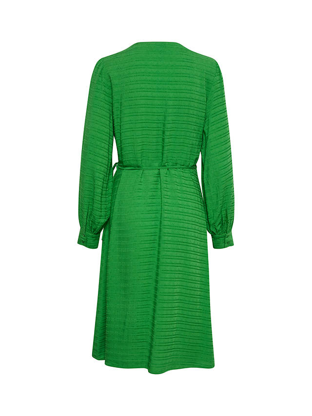 Soaked In Luxury Catina Wrap Dress, Medium Green