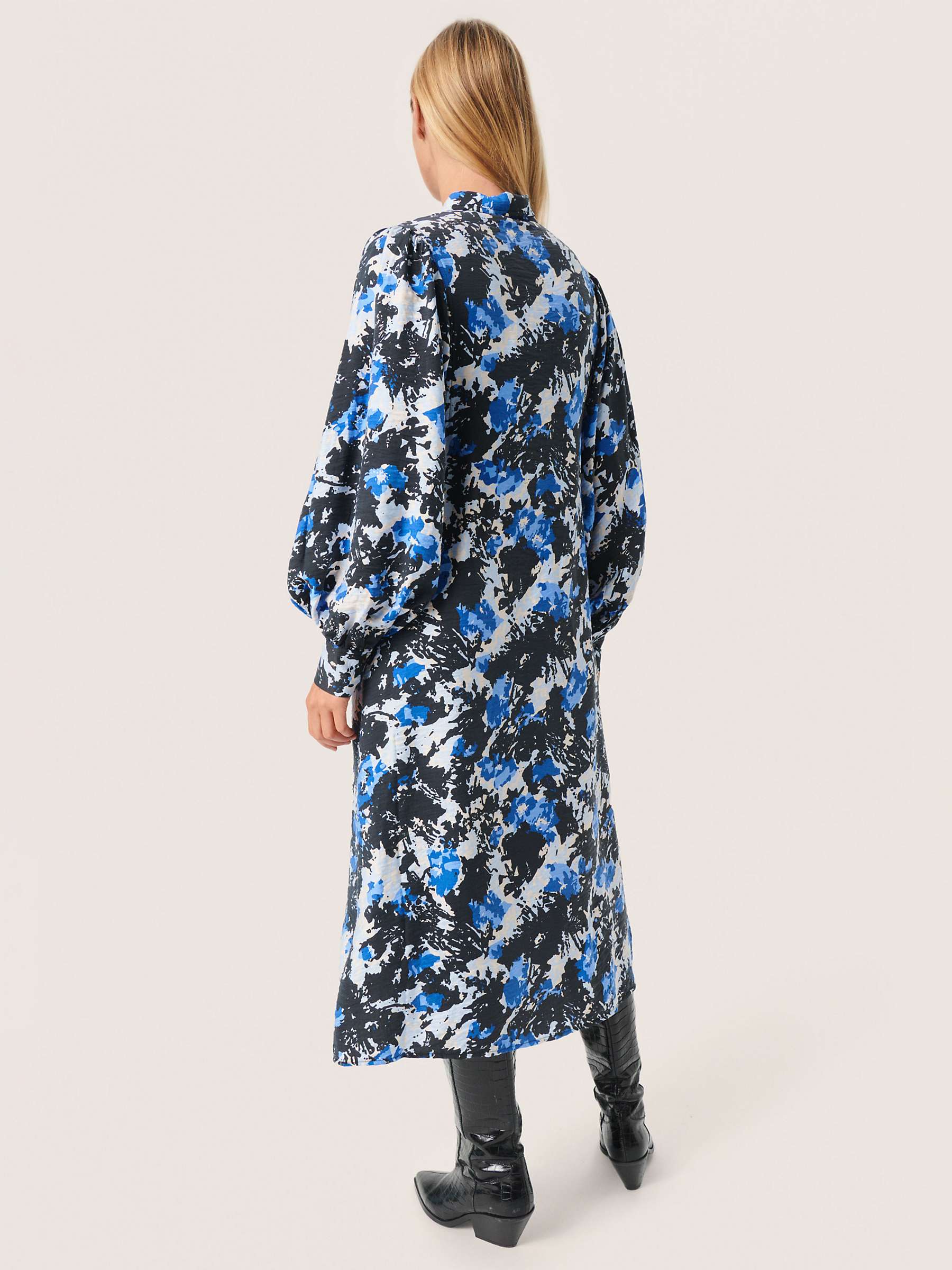 Buy Soaked In Luxury Nicasia Shirt Dress, Beaucoup Ditzy Online at johnlewis.com