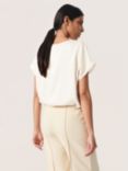 Soaked In Luxury Ioana Marija Short Sleeve V-Neck Blouse