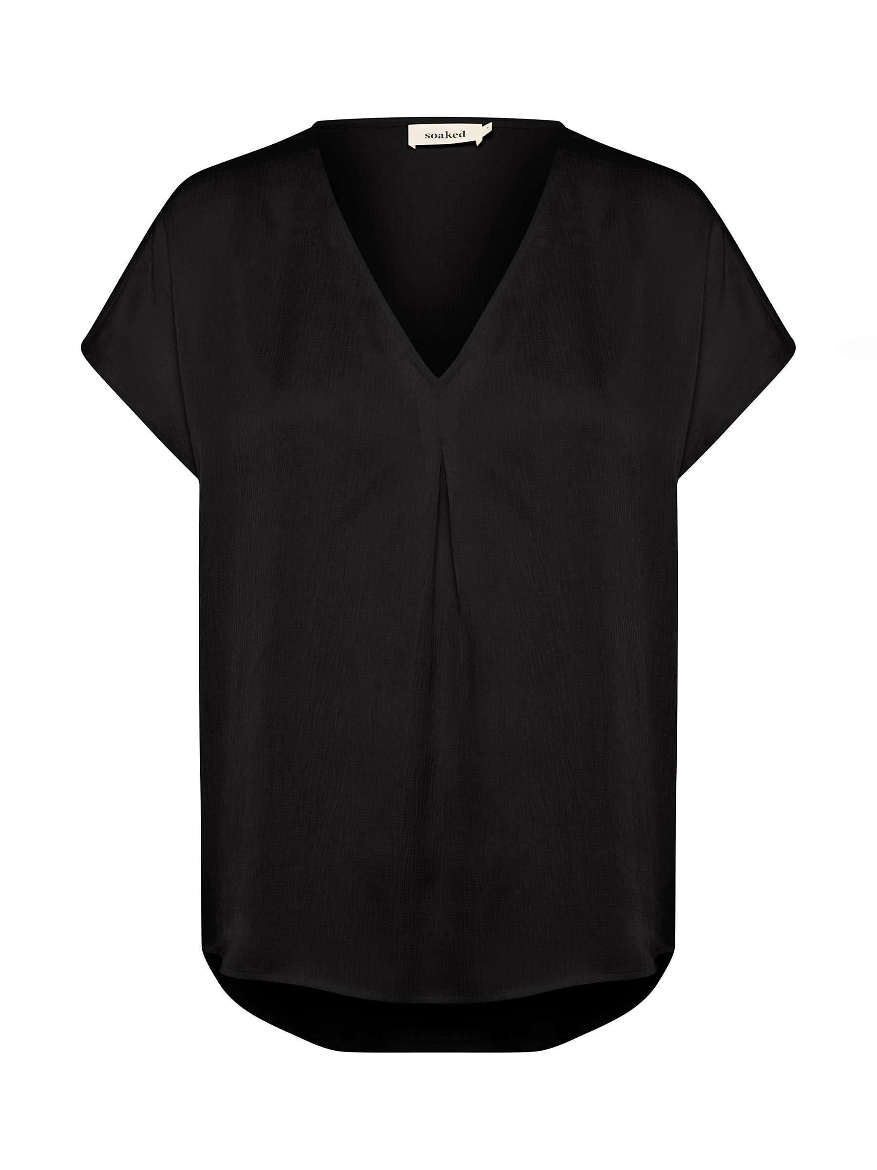 Buy Soaked In Luxury Ioana Marija Short Sleeve V-Neck Blouse Online at johnlewis.com