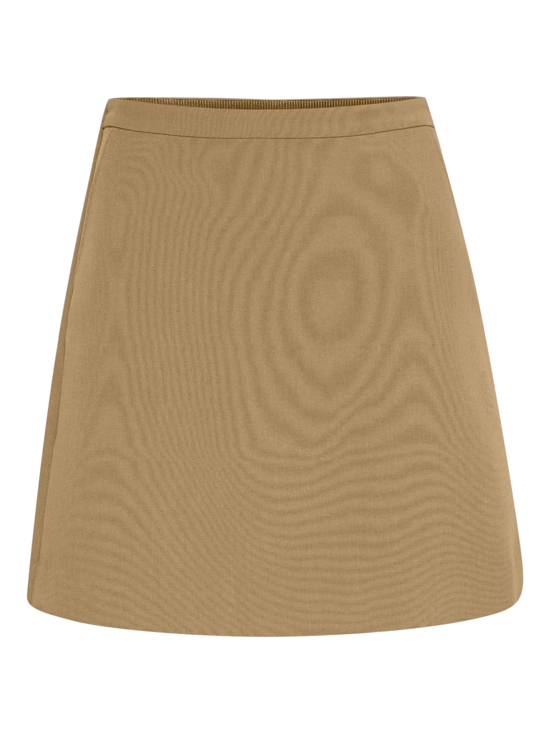 Soaked In Luxury Corinne A-Line Silhouette Mini Skirt, Kelp at John ...
