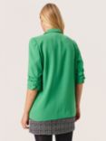 Soaked In Luxury Shirley 3/4 Sleeve Blazer, Medium Green