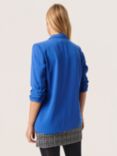 Soaked In Luxury Shirley 3/4 Sleeve Blazer, Beaucoup Blue