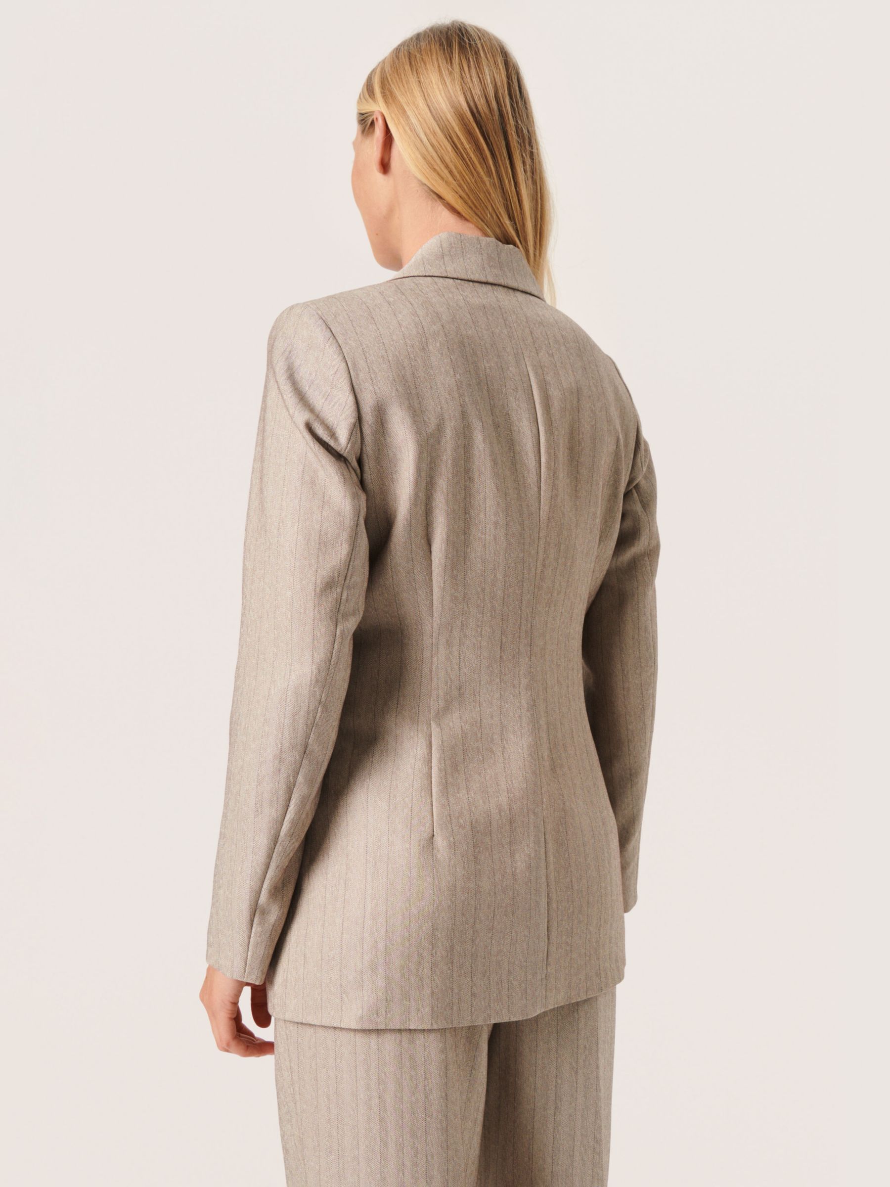 Buy Soaked In Luxury Charvi Notch Lapel Fitted Blazer, Stripe Online at johnlewis.com