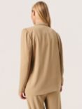 Soaked In Luxury Shirley Long Sleeve Blazer, Kelp