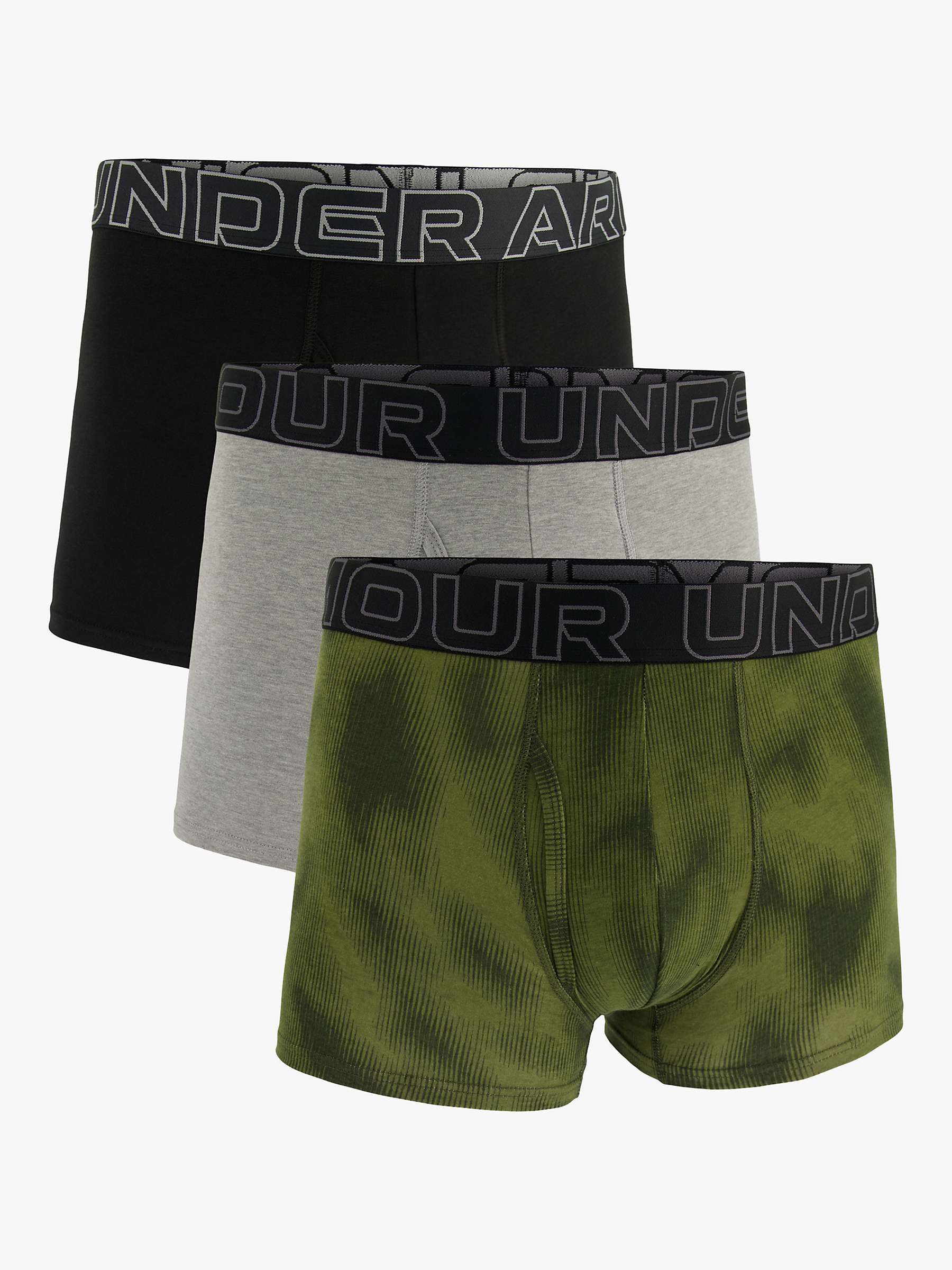 Buy Under Armour Performance Boxers, Pack of 3, Multi Online at johnlewis.com