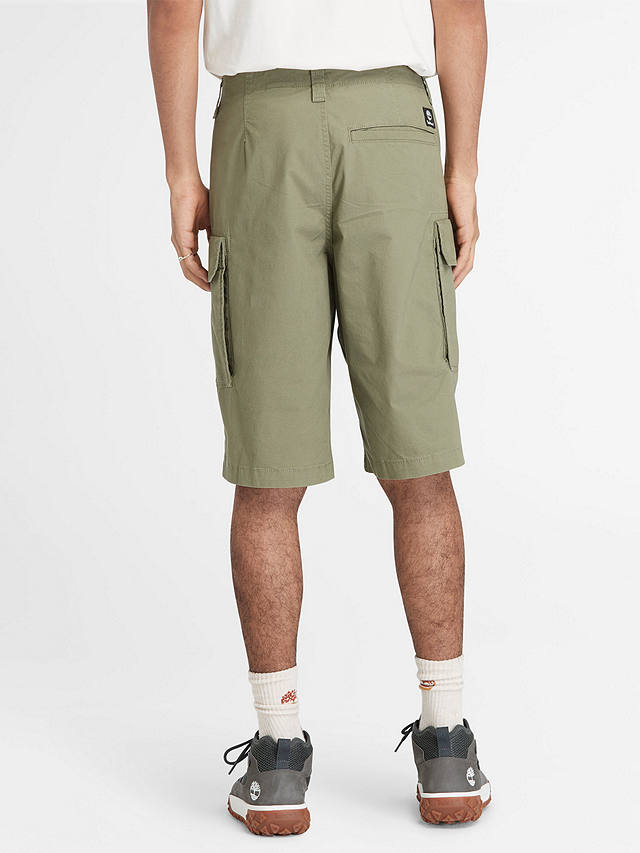 Timberland Poplin Cargo Shorts, Khaki Green