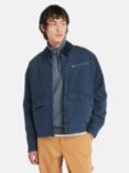 Timberland Washed Canvas Jacket, Dark Sapphire