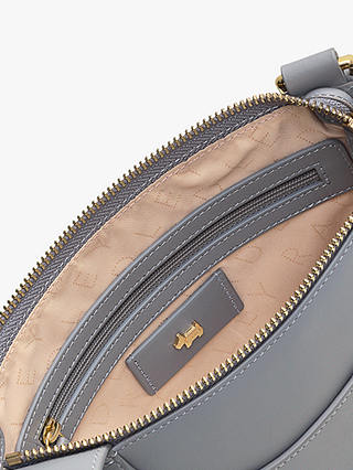 Radley Pocket Icon Leather Medium Cross Body Bag, Cloud Burst