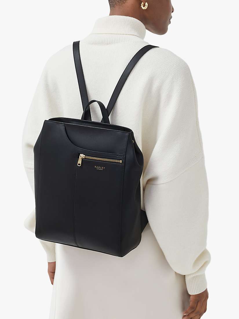 Buy Radley Pockets Icon Medium Ziptop Backpack Online at johnlewis.com