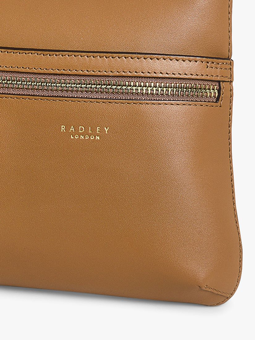 Radley Pockets Icon Small Zip Top Cross Body Bag, Butterscotch, One Size
