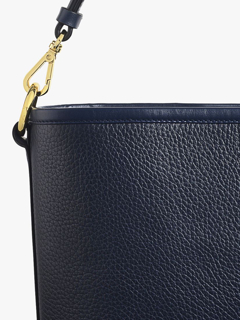 Buy Radley Montgomery Square Medium Open-top Shoulder Bag, Ink Online at johnlewis.com