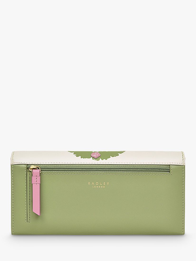 Buy Radley The Rhs Collection Large Flapover Matinee Purse, Chalk/Multi Online at johnlewis.com