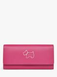 Radley Heritage Dog Outline Large Leather Matinee Purse, Coulis