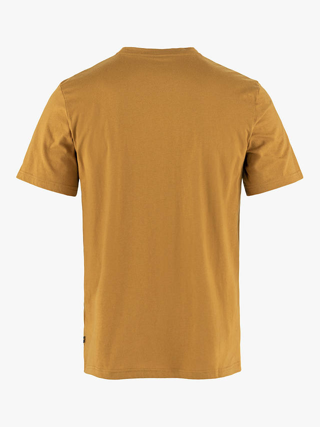 Fjällräven Lush Logo T-Shirt, Yellow