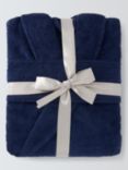 John Lewis Egyptian Cotton Unisex Bath Robe, Midnight