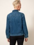 White Stuff Petite Dayton Denim Jacket, , Mid Denim