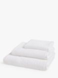 John Lewis Ribbed 3 Ply Cotton Towels