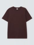 Kin Logo Cotton T-Shirt, Chocolate Plum
