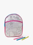 Angels by Accessorize Kids' Unicorn Colour in Backpack, Multi