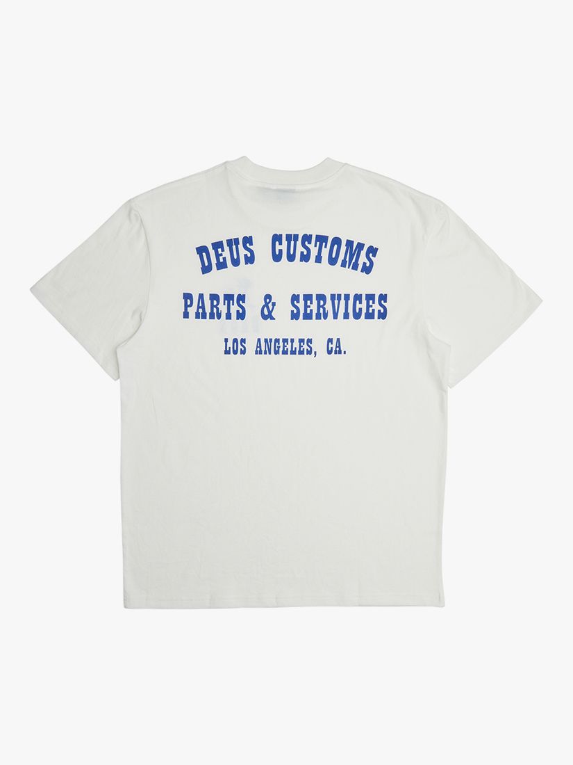 Deus ex Machina Old Town T-Shirt, Vintage White, S