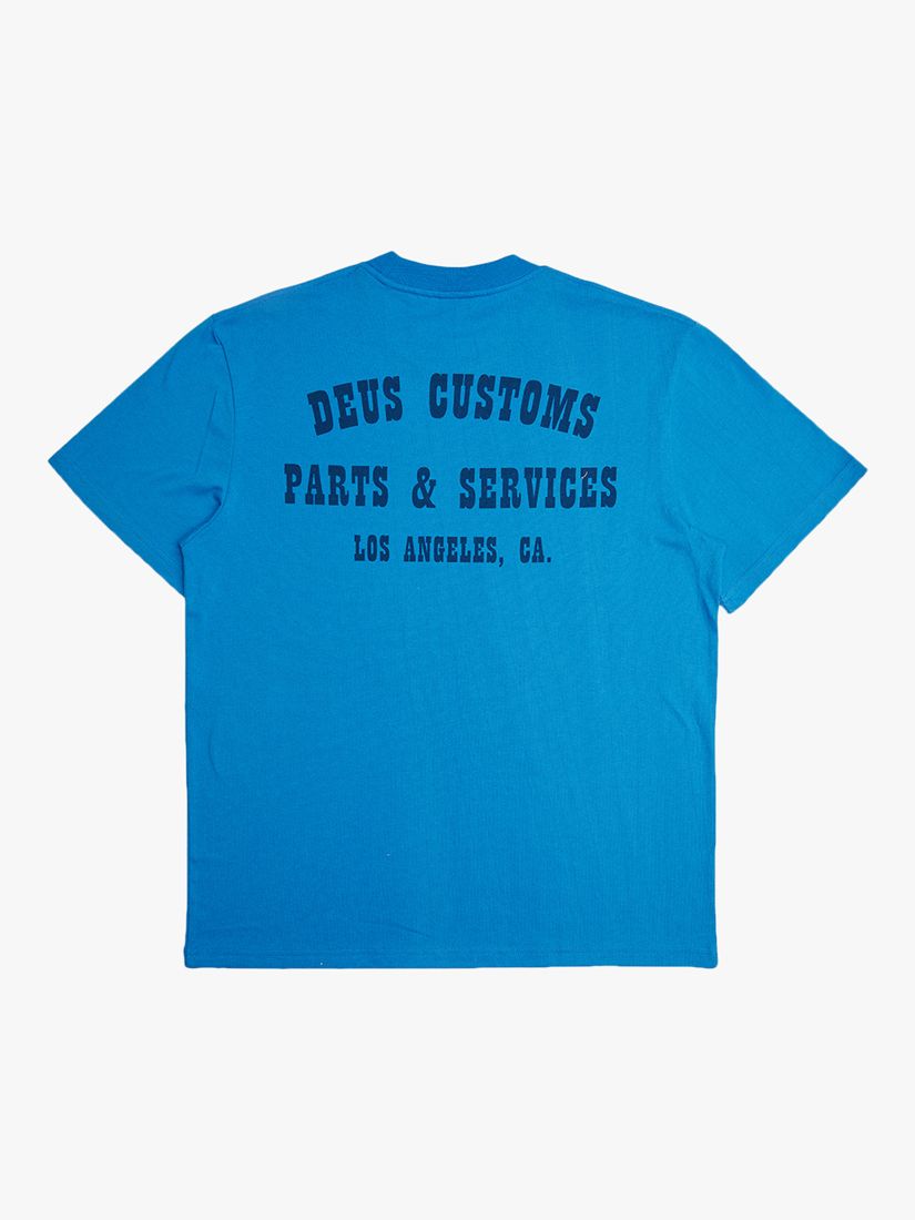 Deus ex Machina Old Town T-Shirt, French Blue, S