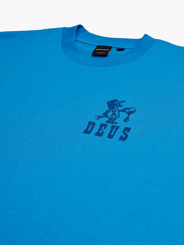 Deus ex Machina Old Town T-Shirt, French Blue