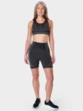 Sweaty Betty Silhouette Sculpt Seamless Workout Shorts, Black
