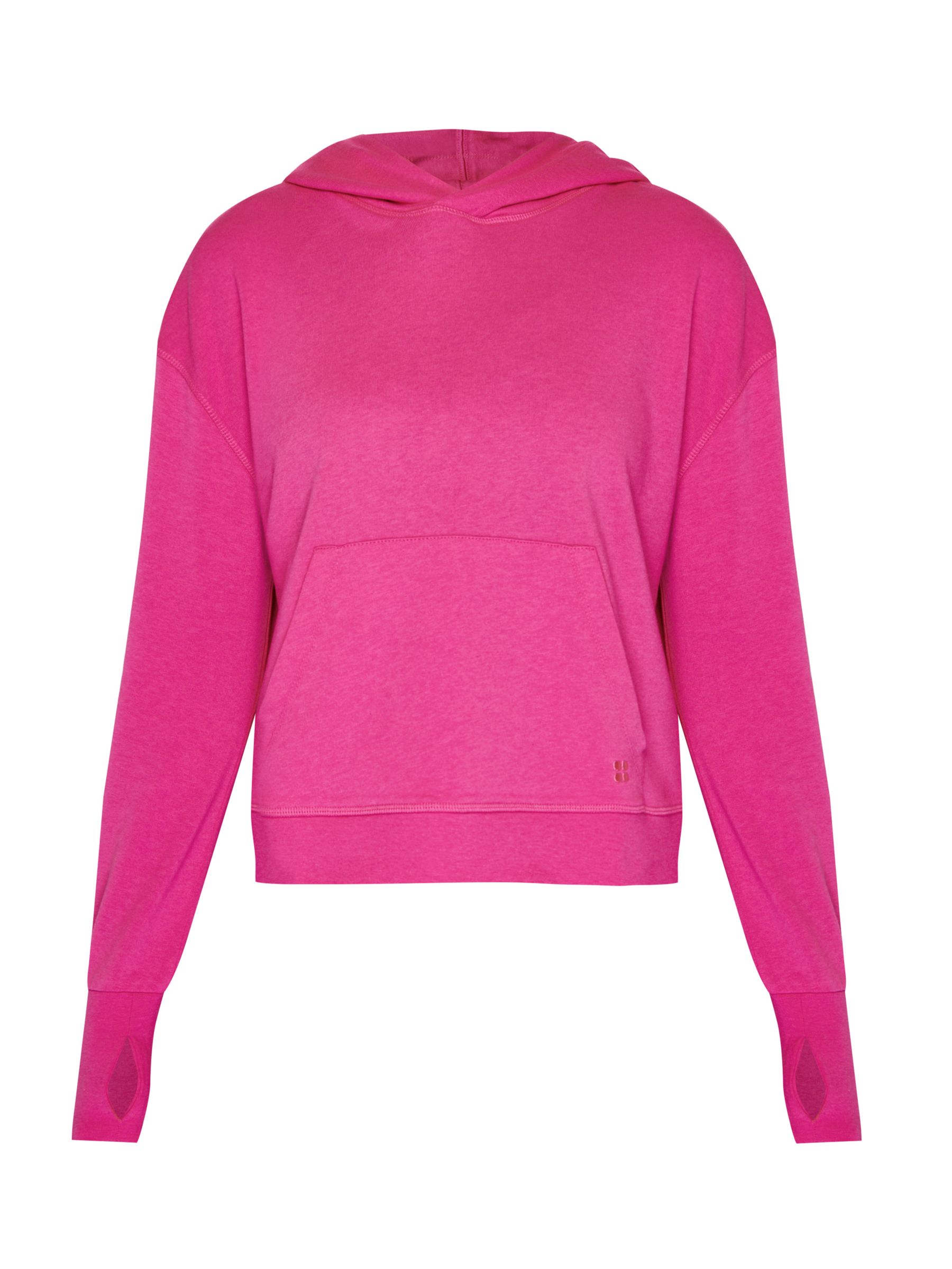 Sweaty Betty After Class Hoodie, Beet Pink, XXS