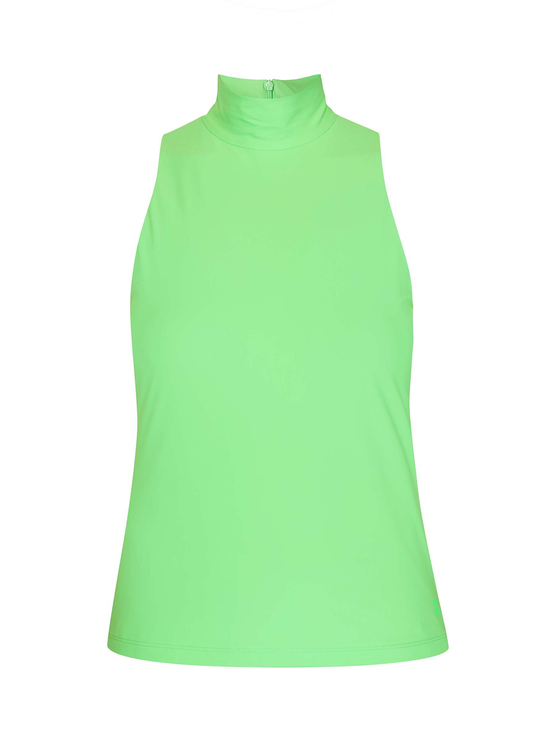 Buy Sweaty Betty Explorer High Neck Sleeveless Top, Zest Green Online at johnlewis.com